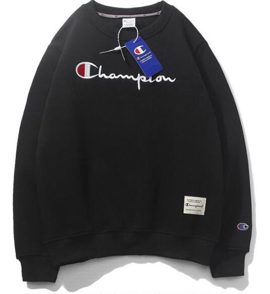 

Brand fa hion de igner men hoodie champion letter embroidery pullover weat hirt luxury ca ual hooded weater