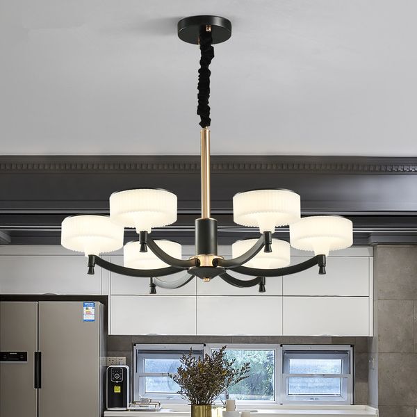 Modern Black Chandelier Lighting For Living Room Bedroom Wedding Decoration Chandeliers Lamp Hanging Suspension Modern Lighting Moroccan Pendant Lamp