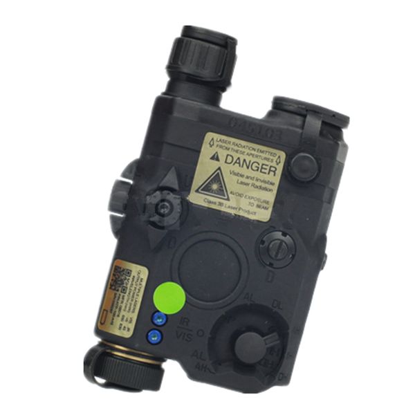 

tactical peq la5 upgrade versionled white light + green laser with ir lenses bk de fg