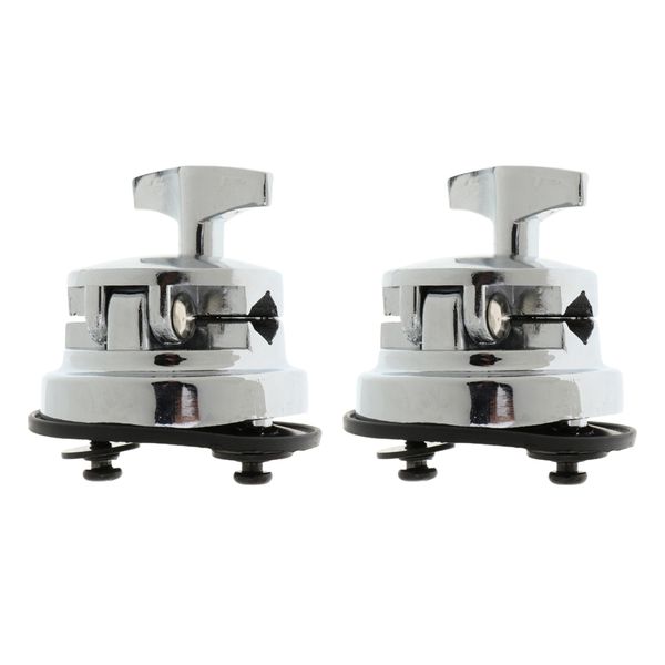 

2pcs drum bottom mount clamp drum support percussion bracket accessories