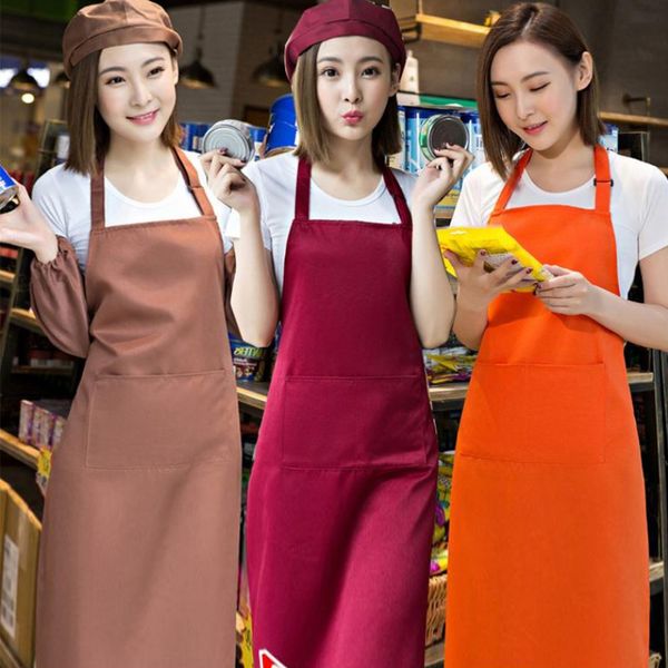

men woman apron sleeveless kitchen aprons cooking waiters bib family use housekeeping women apron cleaning pinafore work cloth