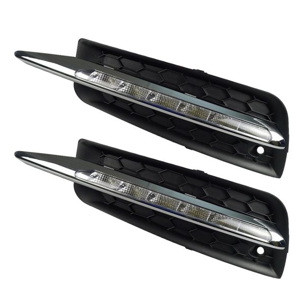 

2pcs daytime running lights for chevrolet cruze 2009 2010 2011 2012 2013 drl led relay daylight turn signal light