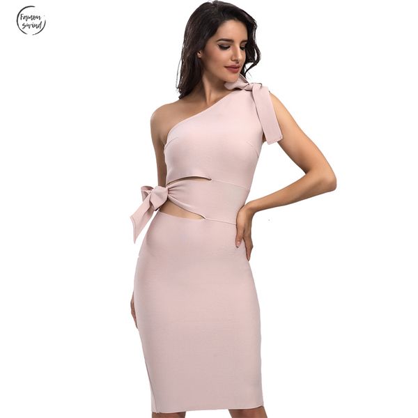 

красный женщины платье повязки прибытия 2019 лето знаменитости абрикос одно плечо кисточкой черный runway бальные платья vestidos, Black;gray