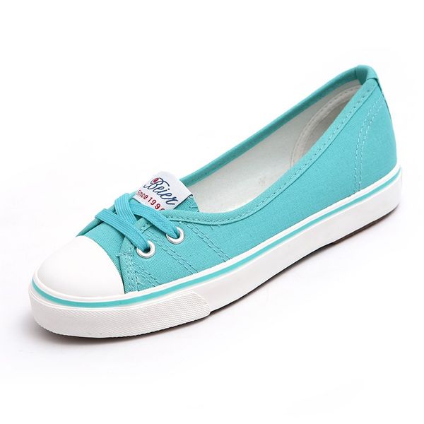 

autumn spring 2018 new women's shoes flats boat shoes casual loafers canvas woman fashion lace-up shallow high quality, Black