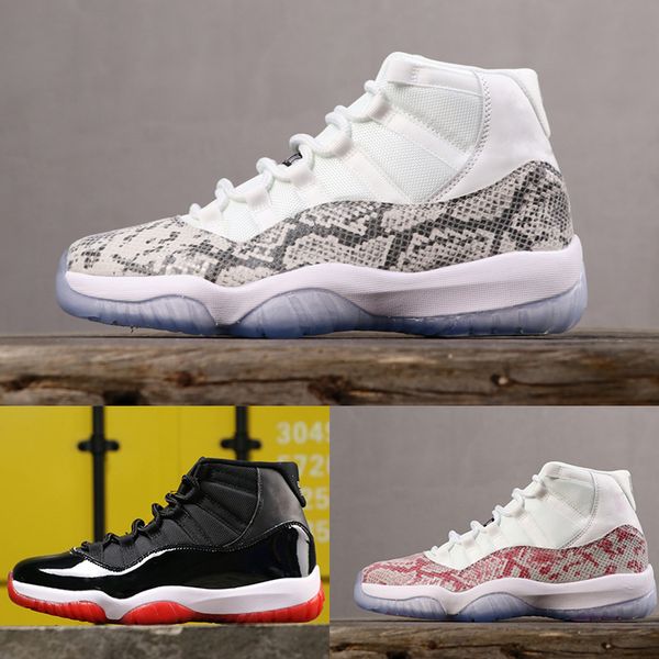 

Pink Snakeskin 11 баскетбольная обувь мужская спортивная обувь Platinum Tint Chicago дизайнерская обувь Concord 11s высококачественные спортивные кроссовки класса люкс
