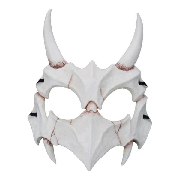 

halloween resin half face animal theme role playing resin mask