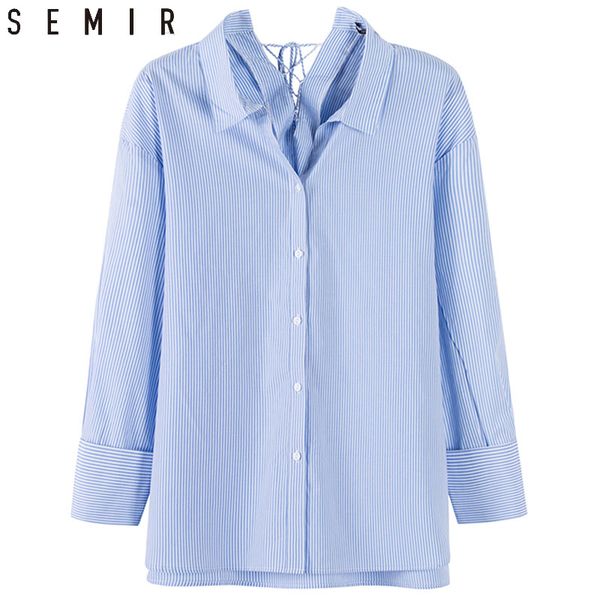 2019 Semir Shirtss Long Sleeve Shirts Blouse For Women 2018 New