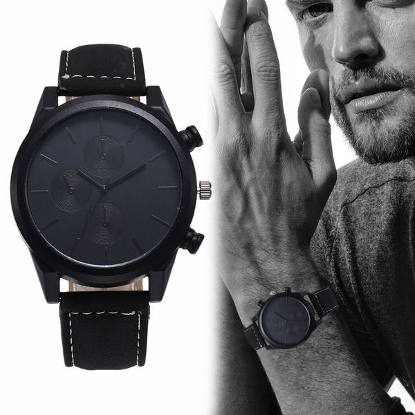 

relogio masculino men wristwatch clock fashion classic quartz stainless steel wristwatch business watches men reloj hombre saat, Slivery;brown