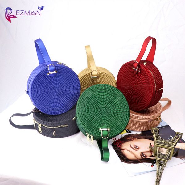

riezman women woven frosted pvc jelly bags for women casual shoulder bags crossbody evening clutch purse handbags