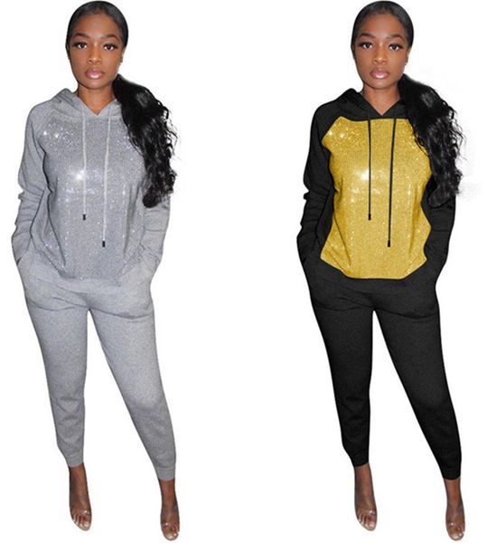 plus size sequin 2 piece