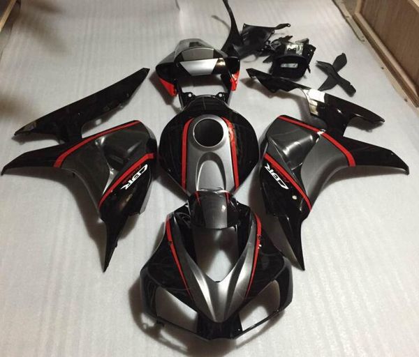 

3gifts новый abs обтекатель комплект подходит для honda cbr 1000rr cbr1000 rr 06 07 кузов cbr1000rr 06 07 cbr 1000 rr 2006 2007 цвет черный