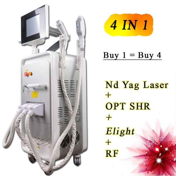 

shr laser hair removal machine nd yag laser for tattoo removal vacuum rf skin tigthening fda approved, Black