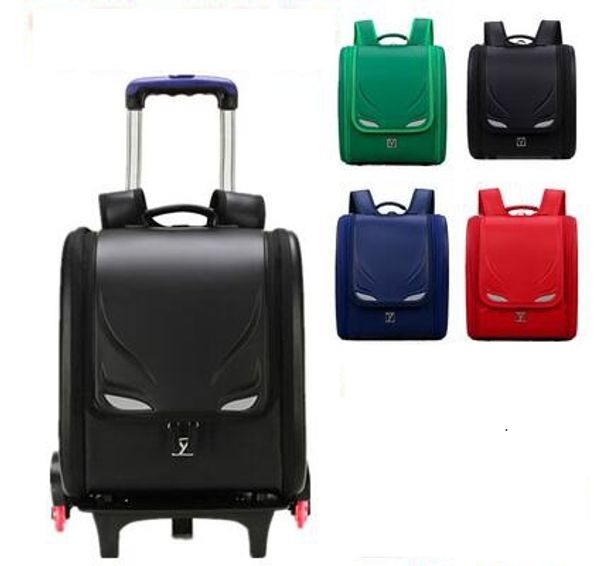 

bags kids on wheels japan school kid orthopedic wheeled backpack children pu japanese trolley backpacks