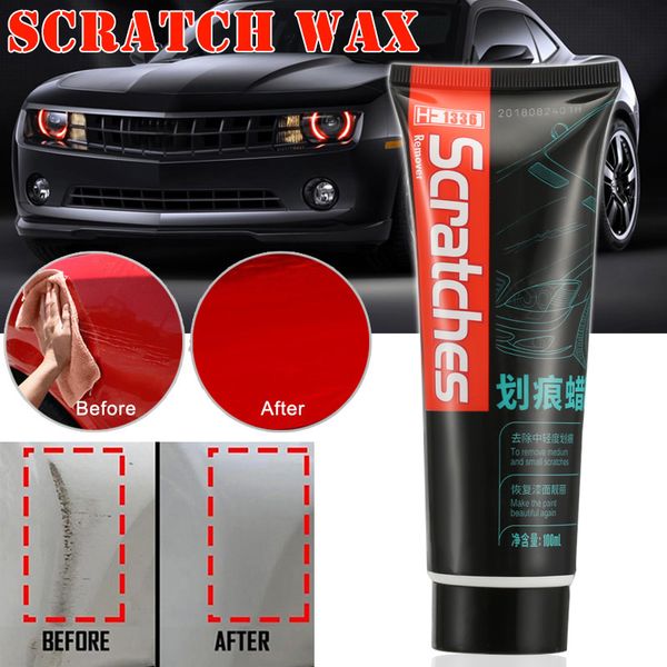 

1 pcs car scratch repair wax 100ml remove scratches paint body care remover maintenance f-best