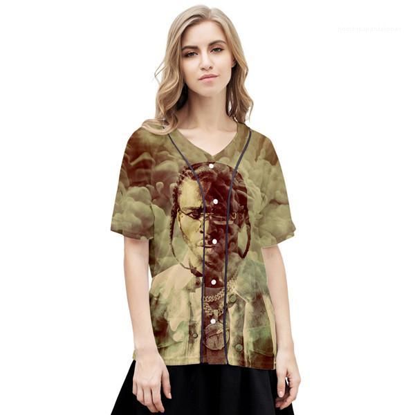 

uniform 3d digital color printing personalized casual short sleeve crew neck smo tees summer designer pop casual couple baseball, White;black