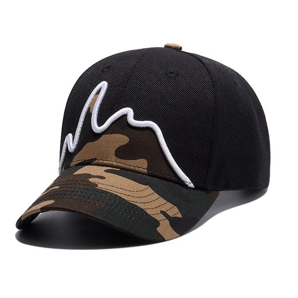 

embroidery men's baseball cap camouflage snapback bones cap male gorras hombre golf dad hat casquette casual baseball, Blue;gray
