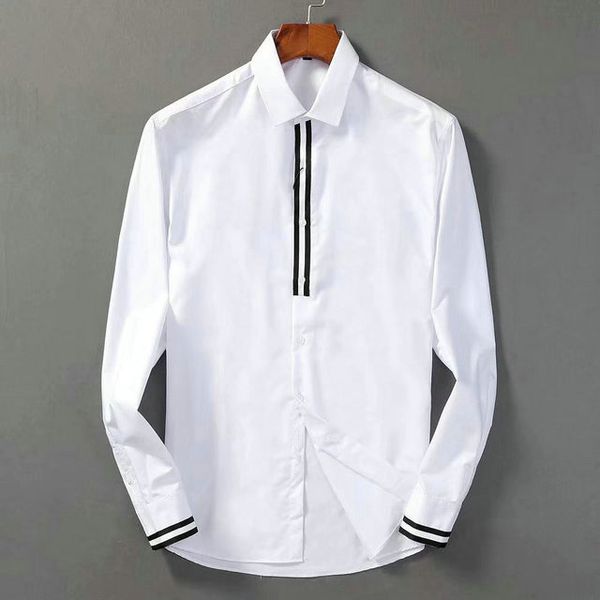 

2020 new mens shirts slim fit fashion long sleeve shirt mens dress shirts mens designer shirts business