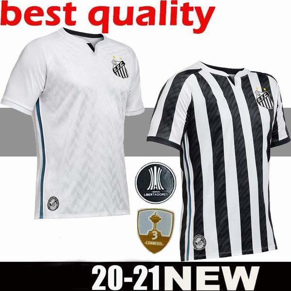 

20 21 бразильский клуб качества футбол джерси топ сантос дом вдали gabriel rodrygo dodo ренато футбольные майки форменные рубашки, Black;yellow