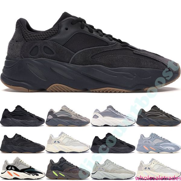 

700 v2 utility black kanye west mens women running shoes geode static mauve og runner wave solid grey inertia vanta sports sneakers 36-46