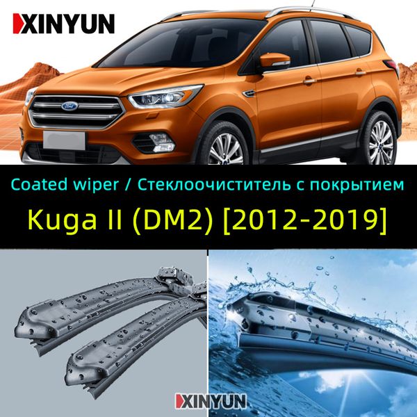 

coated wiper front wiper blades for - kuga ii (dm2) [2012-2019] windshield windscreen front window