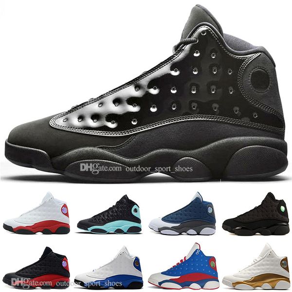 

men basketball shoes 13 13s island green cap and gown chicago bred black cat phantom altitude mens trainers sports sneakers 7-13