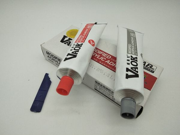 

a224 two-component modified acrylate adhesive ab glue super sticky for metal plastic wood crystal glass jewellery
