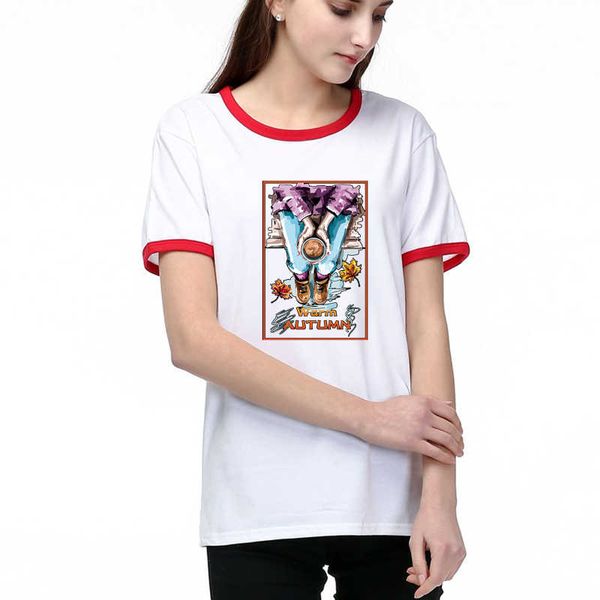 

для женщин дизайнерские футболки отпечатано cute тис 2020 новое прибытие лета t shirt 2 цвета размер s-2xl t003a437, White