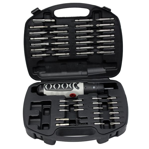 

многофункциональное использование отвертки мини питания 4 * замок батареи 1.5v aa ауто- шпиндель для ручного инструмента набора 2.5n.m 180rp