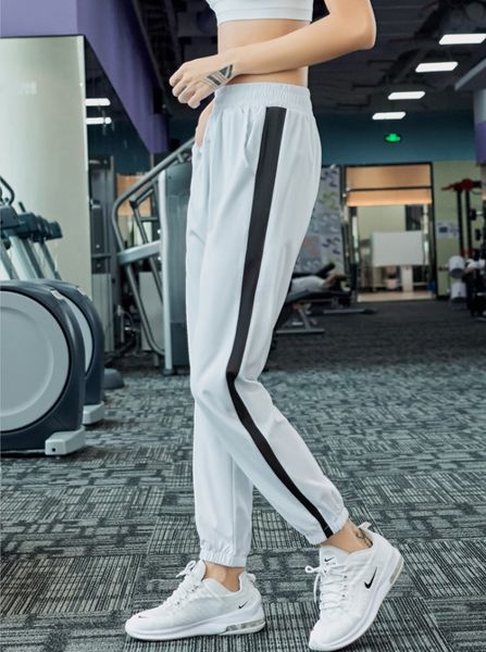 

womens pants 2020 new fashion pocket skinny pants size s~xl designer yoga stitching casual women quick dry fitness sportswear, Black;white