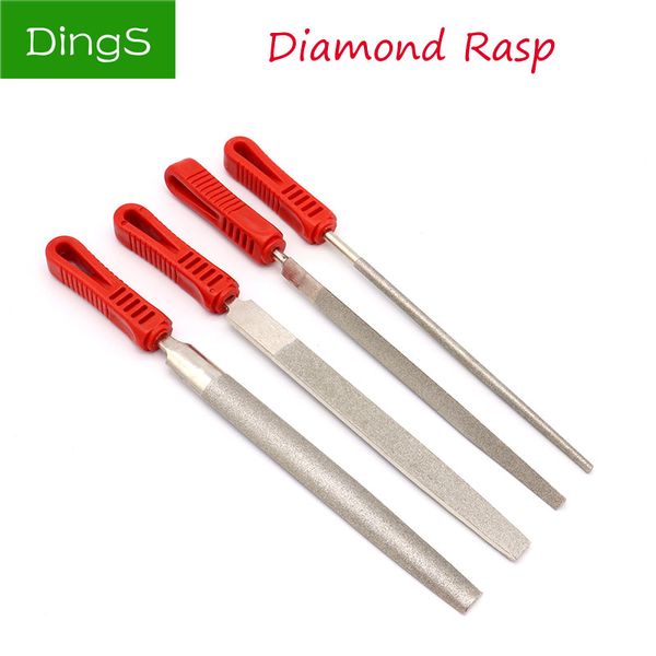 

1pc semircircle/flariangle/round rasp files diy woodworking craft wood filing carving carpenter repair folder hobby hand tool