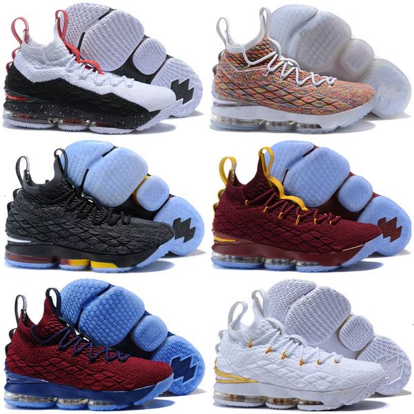 

xv 15 black gum university red purple gold ghost sports basketball shoes for men 15s zapatillas training sneakers size 7-12