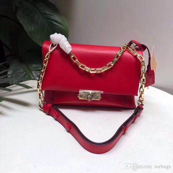 

american designer cross-body bag high-end customization sweet lady style with a short shoulder strap a long shoulder strap three back method