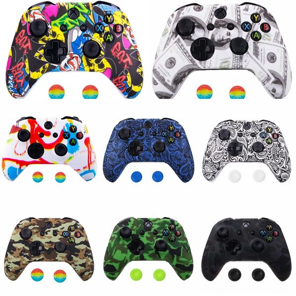 

4zbic soft touch one cover front housing shell 1708 repair part for xbox one s xbox faceplate x game controller (model case