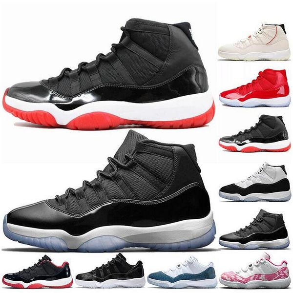 

2020 new vast grey bred 11 11s jumpman basketball shoes men women concord 45 cap and gown legend blue nightshade mens trainers 36-47