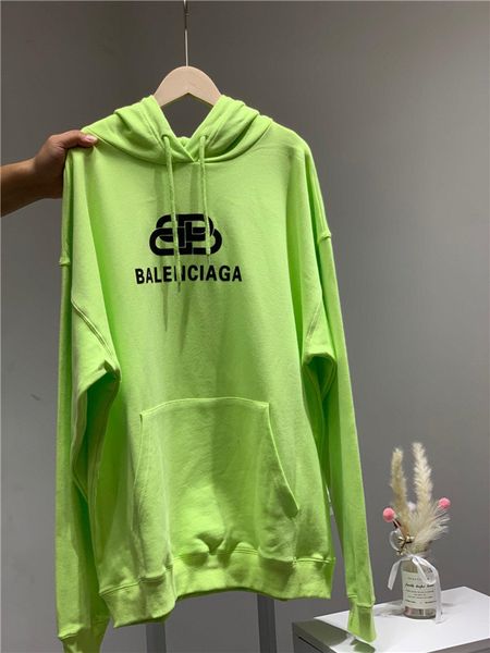 

19fw new luxurious paris brands design hooded hoodie men women fashion logos print casual streetwear sweatshirts outdoor sweatshirt, Gray;blue