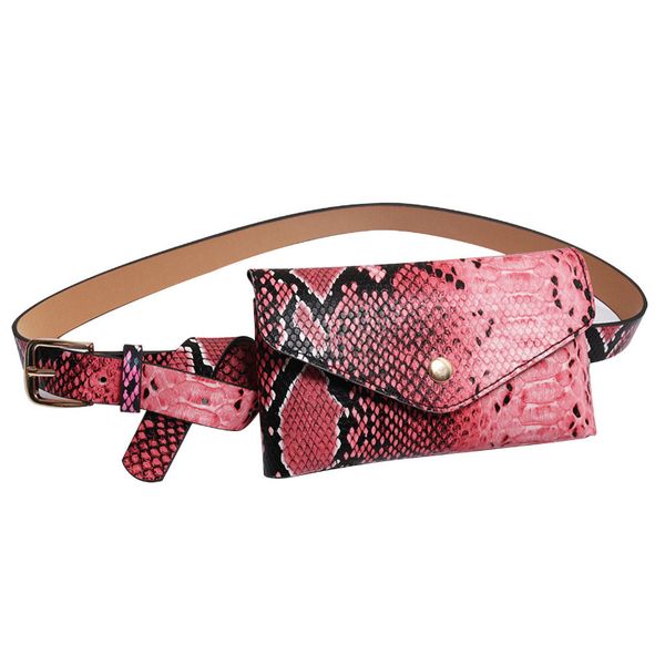 

xiniu women waist pack serpentine leather fashion snake skin waist belt trendy luxury 2019 new bolso das senhoras#30