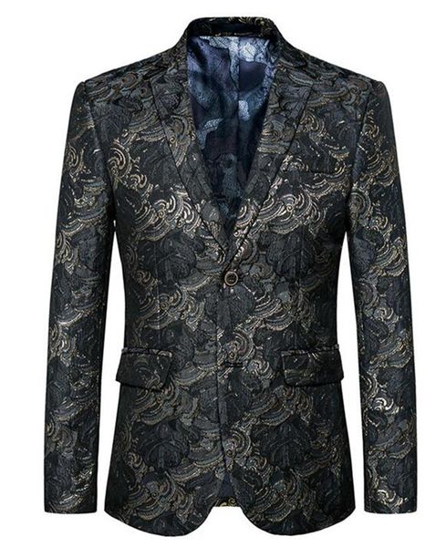 

han edition high-end мужская зимняя европа и соединенные штаты новый бутик big yards host color suit jacket 258 / m-6xl, White;black