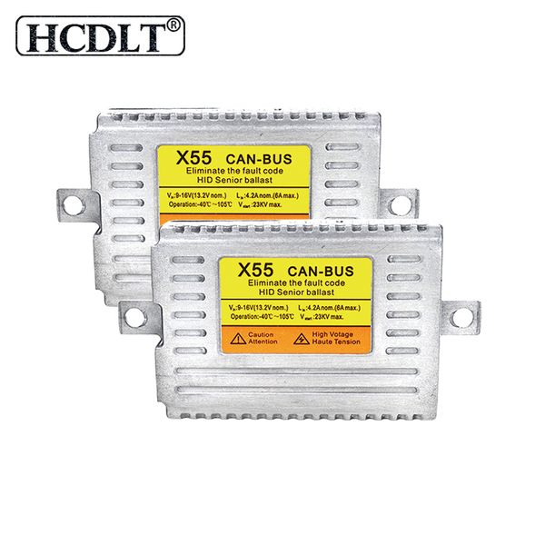 

hcdlt 12v 55w canbus hid ballast car headlight dlt x55 canbus fast start block ignition for 55w xenon bulb kit car accessories