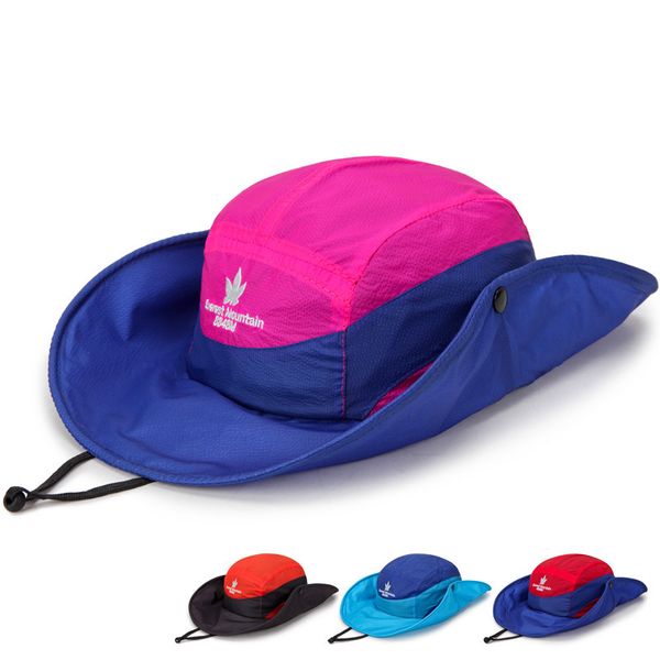 

men's designer outdoor sunscreen quick-drying ultra-thin bucket women fishing cap anti-uv visor hat wo deng shan mao, Blue;gray