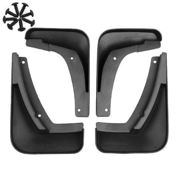 

black automobile motorcycle rear front splash guard for chevrolet cruze 2014-2016