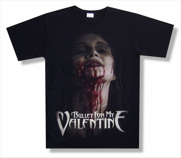 

for my valentine zombie girl tour black t shirt new official bfmv, White;black
