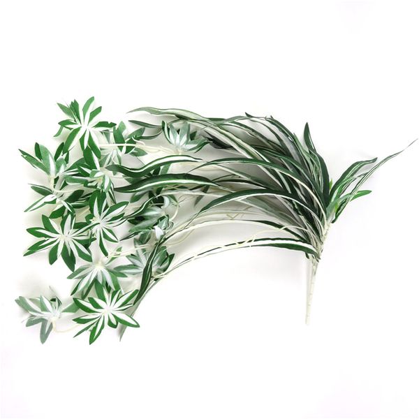 

65cm green plant artificial flower diy crafts rattan party hanging ornament chlorophytum bracketplant wall decoration simulation
