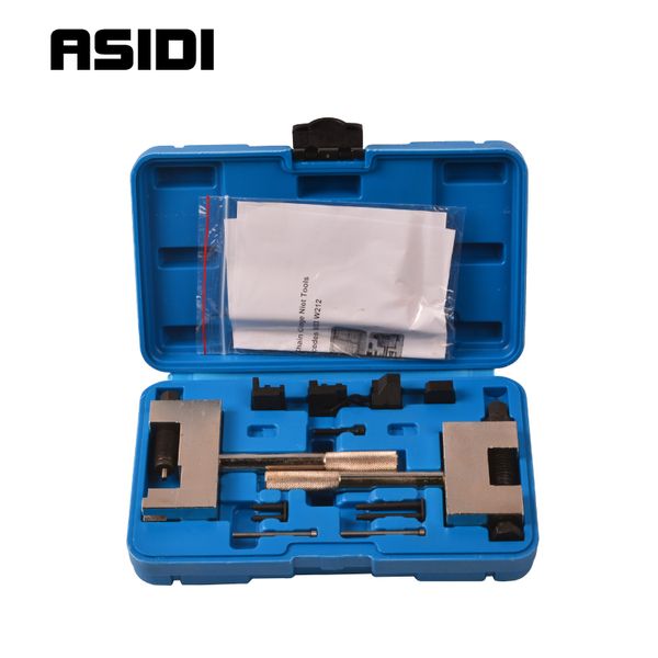 

for mercedes chrysler engine timing chain riveting tool set 2.2d 2.7d 3.0d separetion assembly tool set pt1560