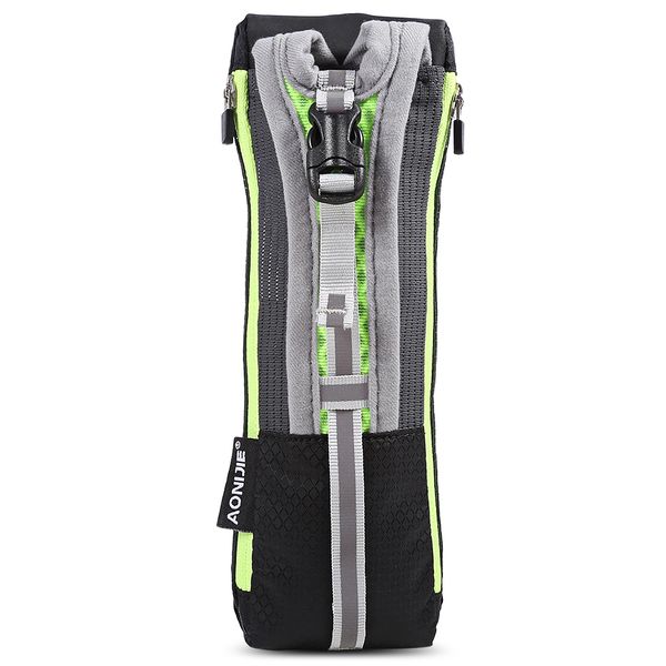 

aonijie outdoor 500ml running handheld water bottle 5.5 inch phone hydration pack