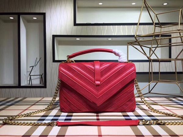 

classic designer bags genuine leather v striped chain strap shoulder handbag flap satchel bags crossbody handbags shopping tote