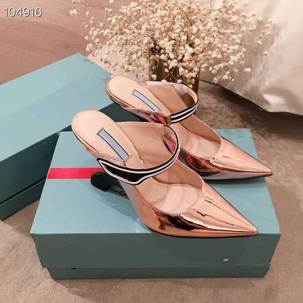 

2019 new arrival fashion women dress hoes with special high heels luxury designer genuine leather shoes size:35-39, Black