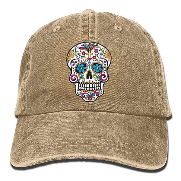 day of the dead baseball caps