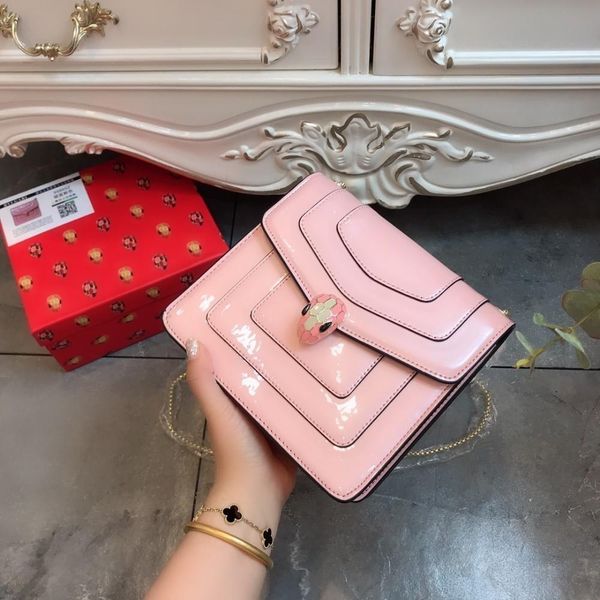 

new listing women designer handbag genuine leather fashion perfect mirror skinin