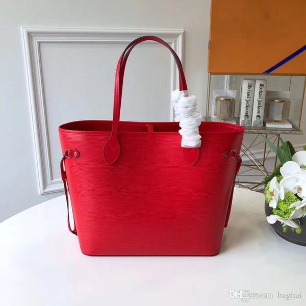 

shopping bag waterripple calf hide mummy bag daughter packagbag designer bags single uxury inclined shoulder brand fashion famous 1aa