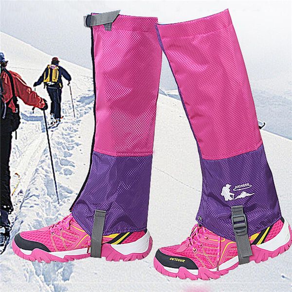 

polyester outdoor waterproof ankle walking gaiters snow hiking climbing gaiters leg covers family desert sand-proof booties